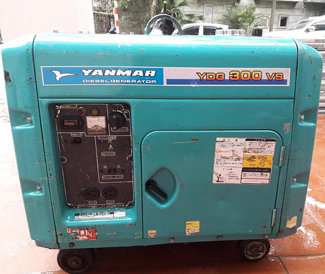 Máy phát điên Nhật bãi Yanmar YDG300VS